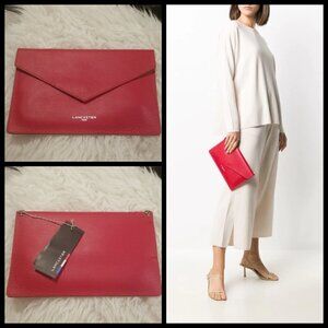 💕LANCASTER PARIS💕 Leather Envelope Clutch